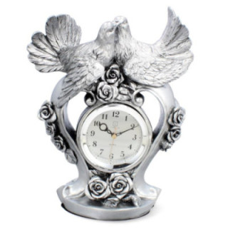 Zegar kominkowy Gołębie 32cm Z3539S 26x15x32cm